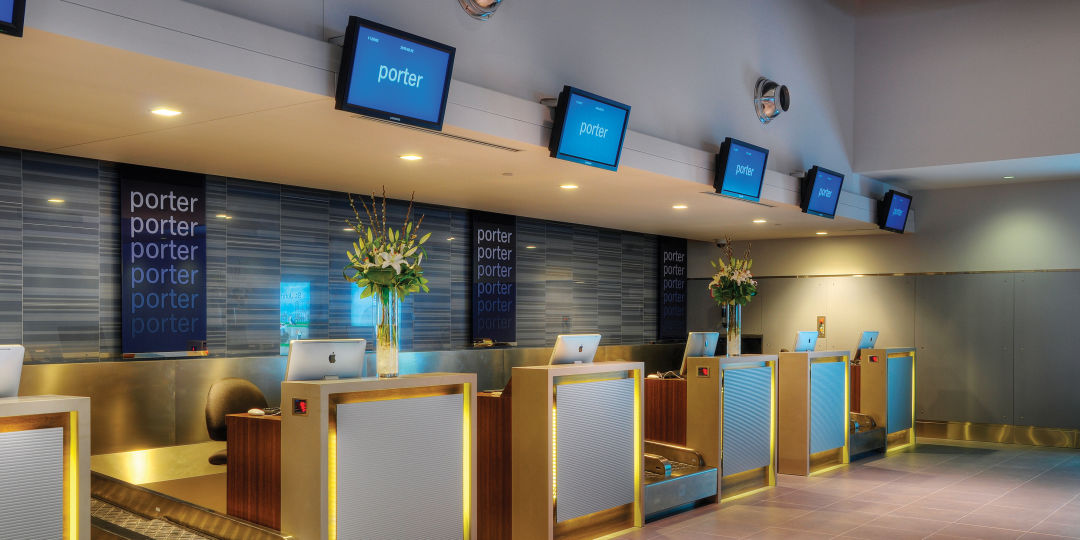 Porter Airlines Ytz Terminal Expansion Maple Reinders